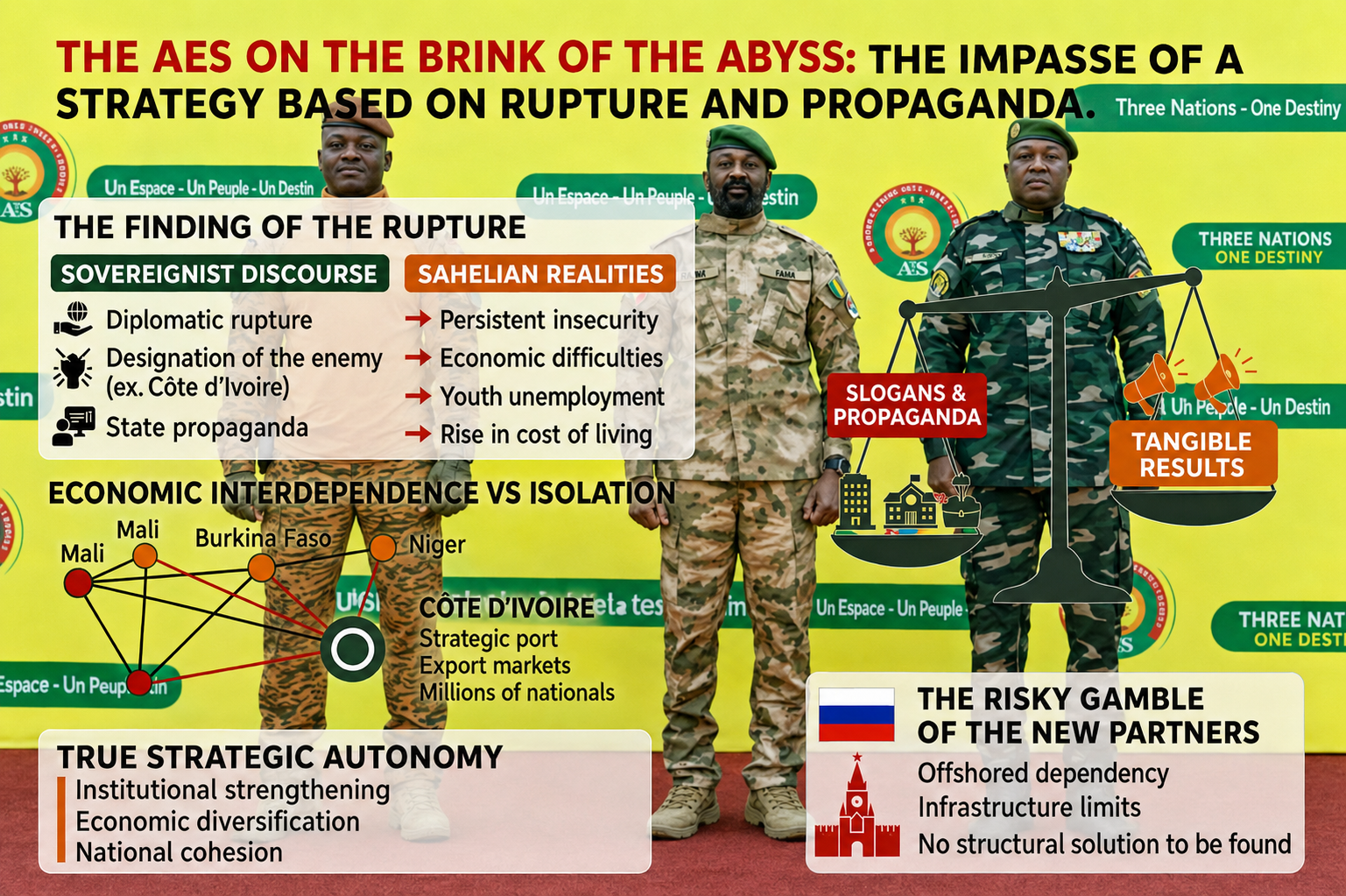 AES faces crisis as sovereignist strategy stumbles in Sahel
