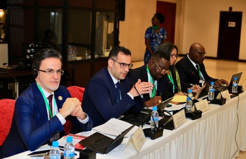 UNODC evaluation team in Libreville
