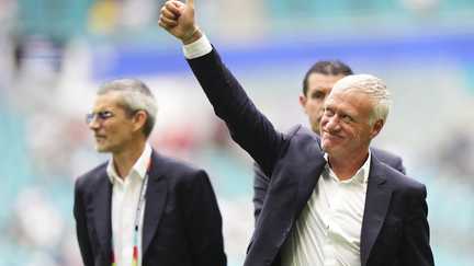 Didier Deschamps during the France vs England small final, Miami, July 18 2026
