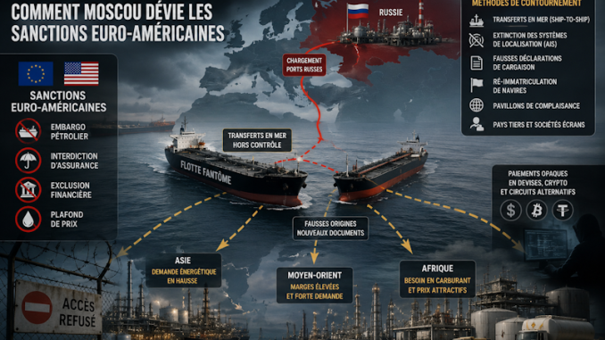 Russian fuel tanker at Moroccan port