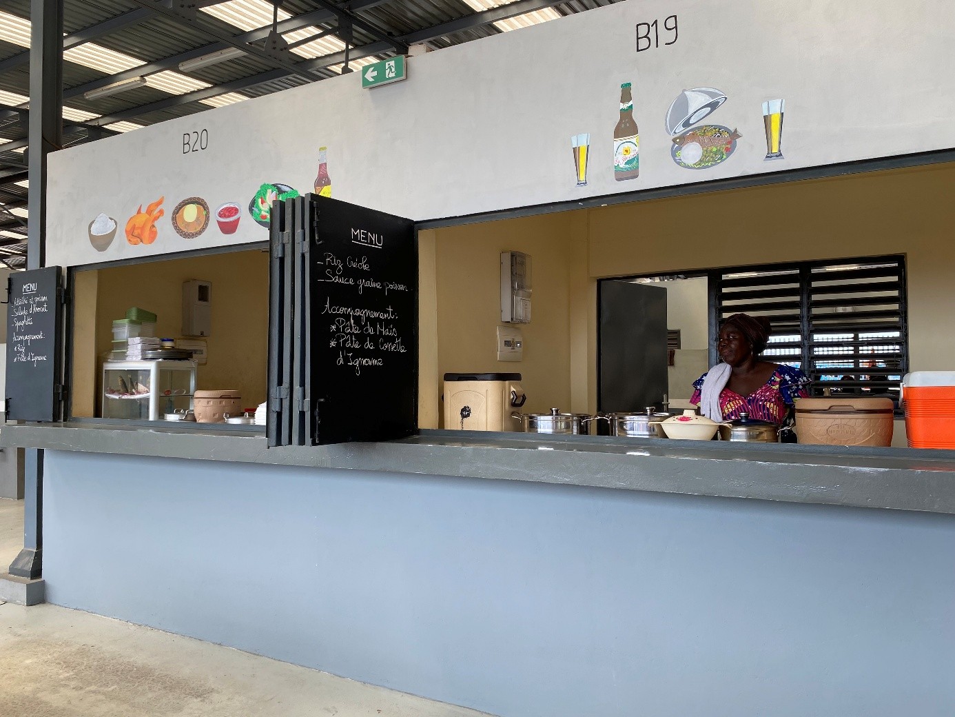 Cotonou enhances food safety and hygiene through regulated street vendors and port canteen