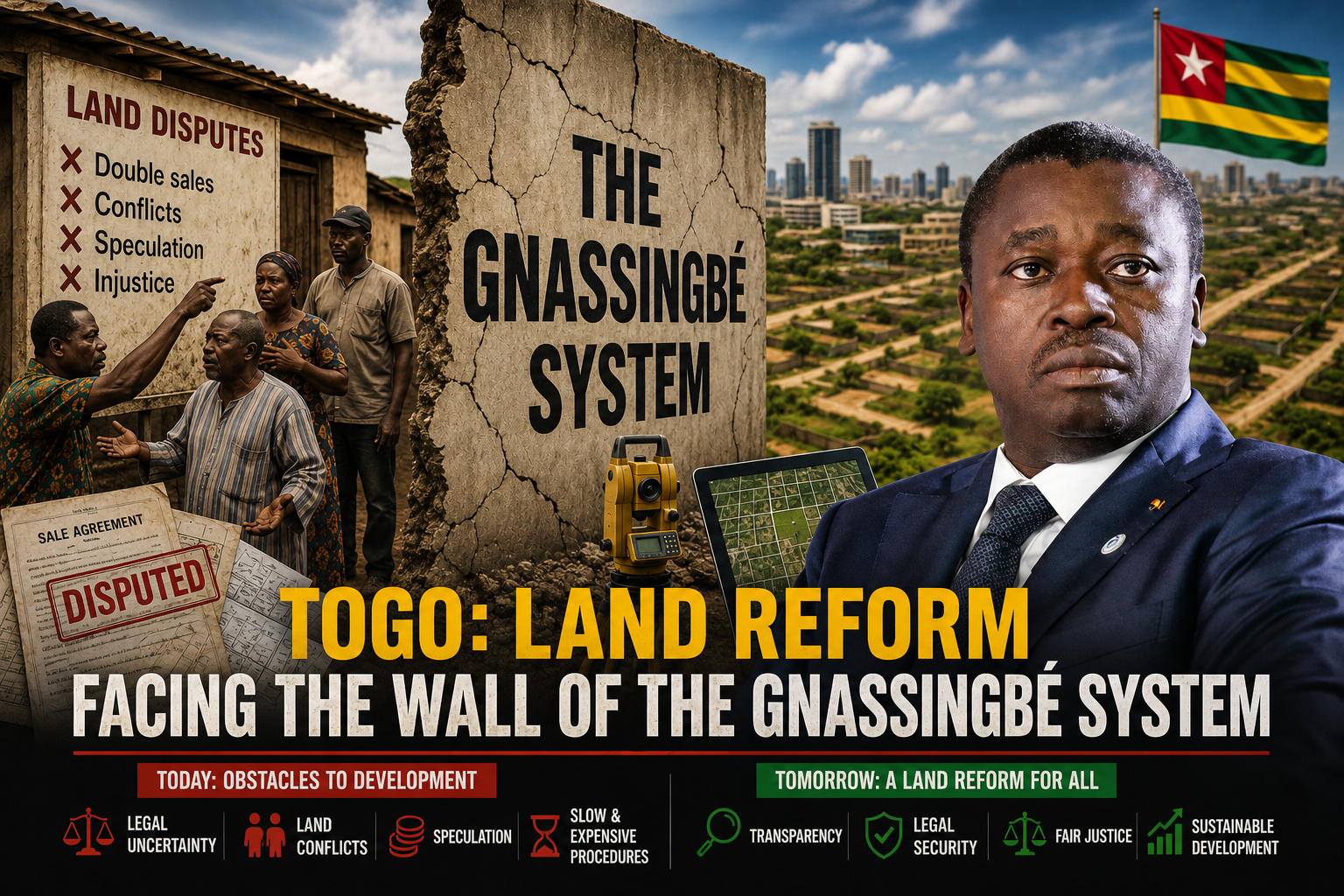 Togo’s land reform challenges amidst structural hurdles