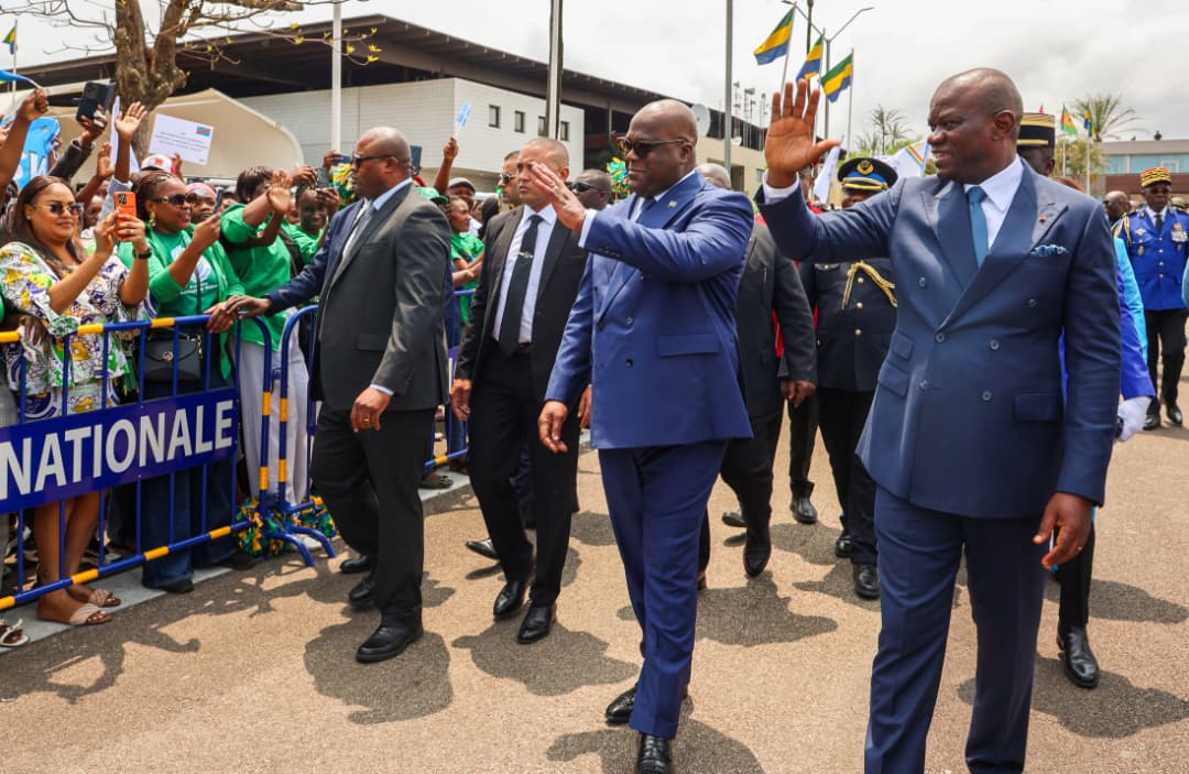 DRC president in Gabon for bilateral talks and friendship visit