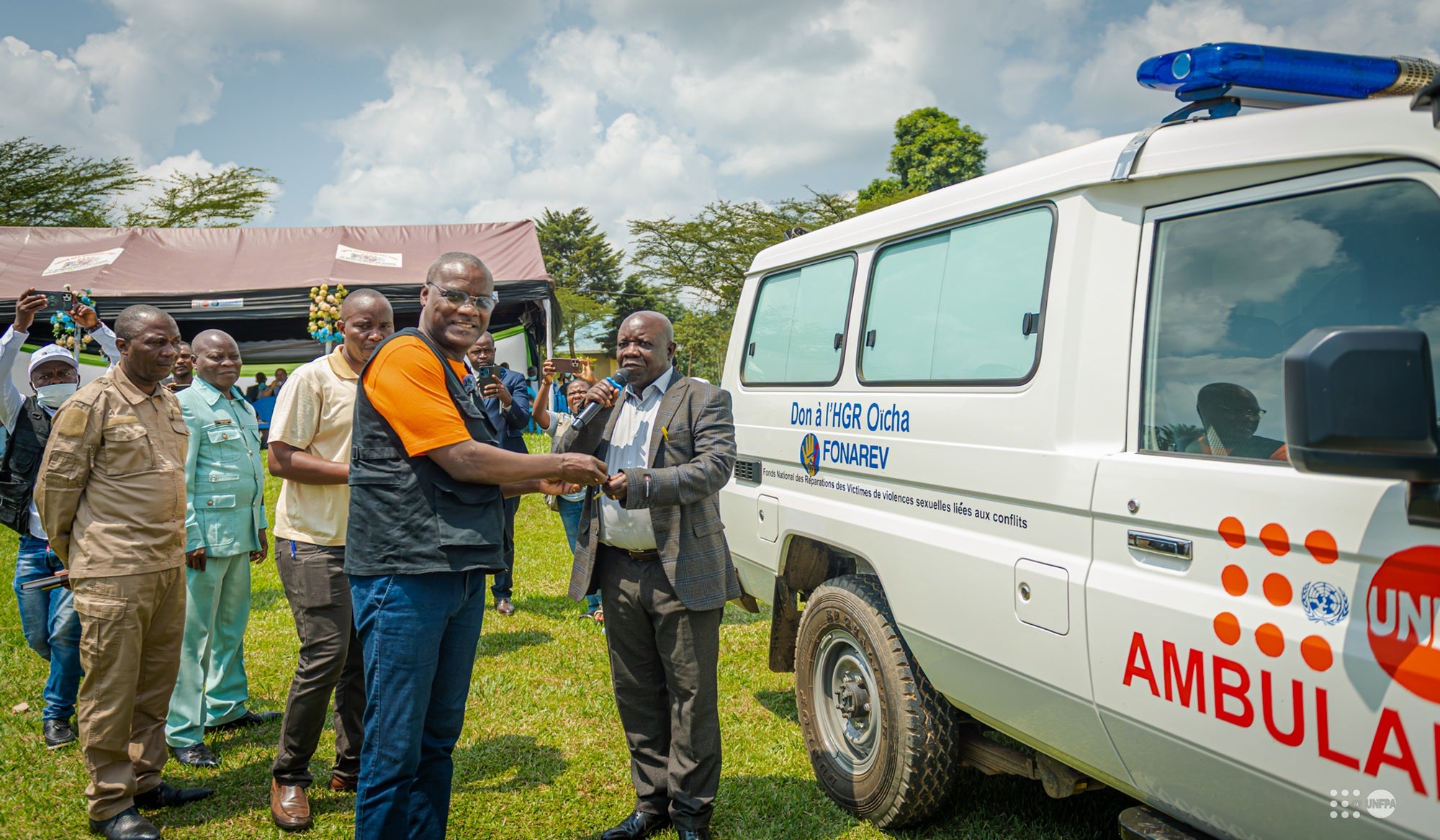 Ambulance lifeline for Oicha hospital amid north kivu crisis
