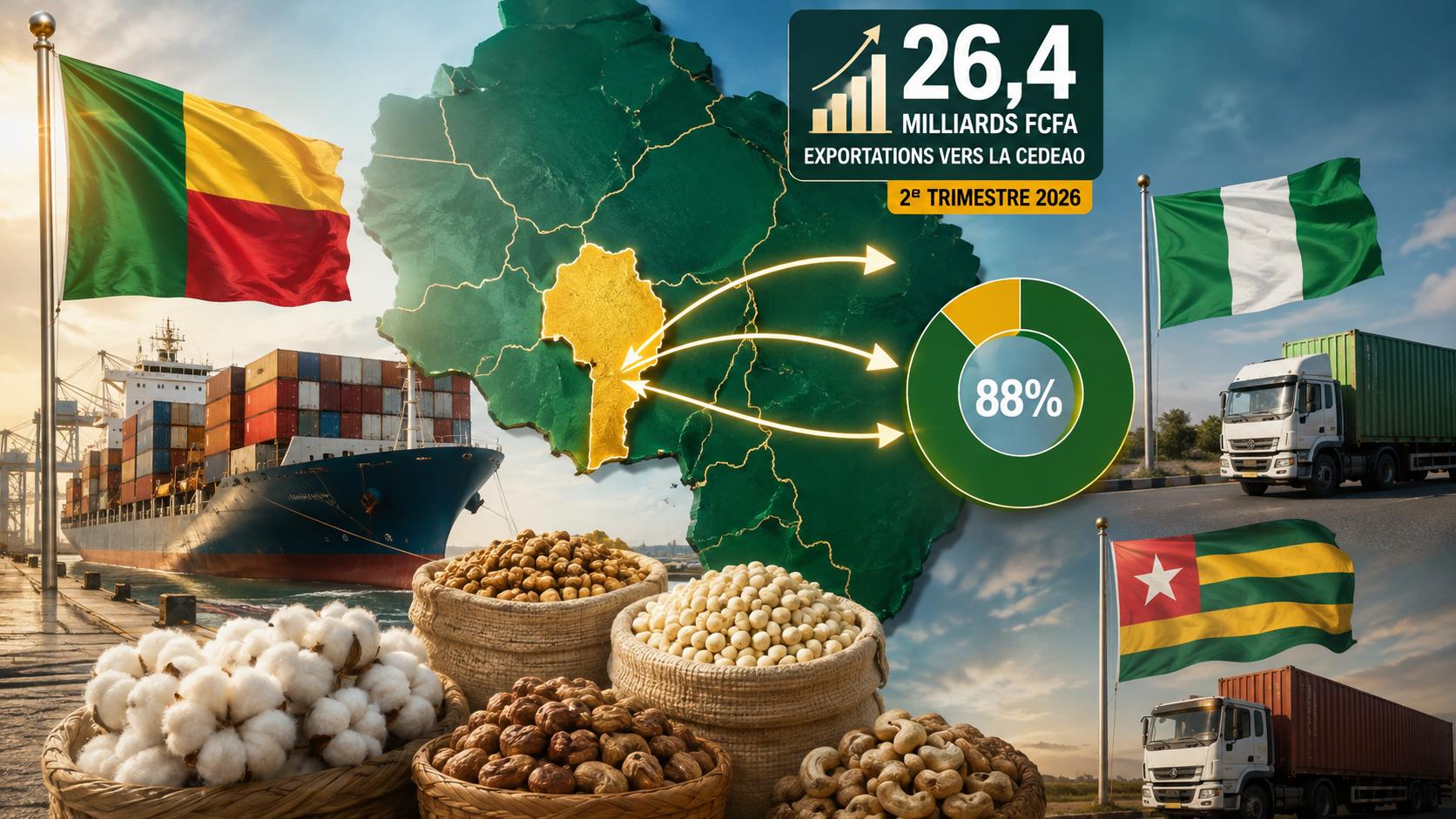 Bénin’s expanding regional trade underscores robust economic progress since 2016
