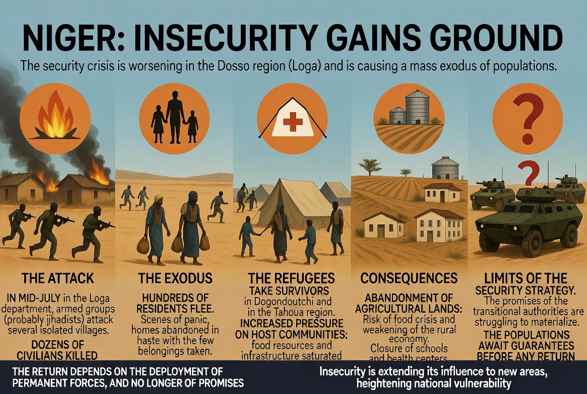Niger’s escalating violence displaces hundreds in Loga region