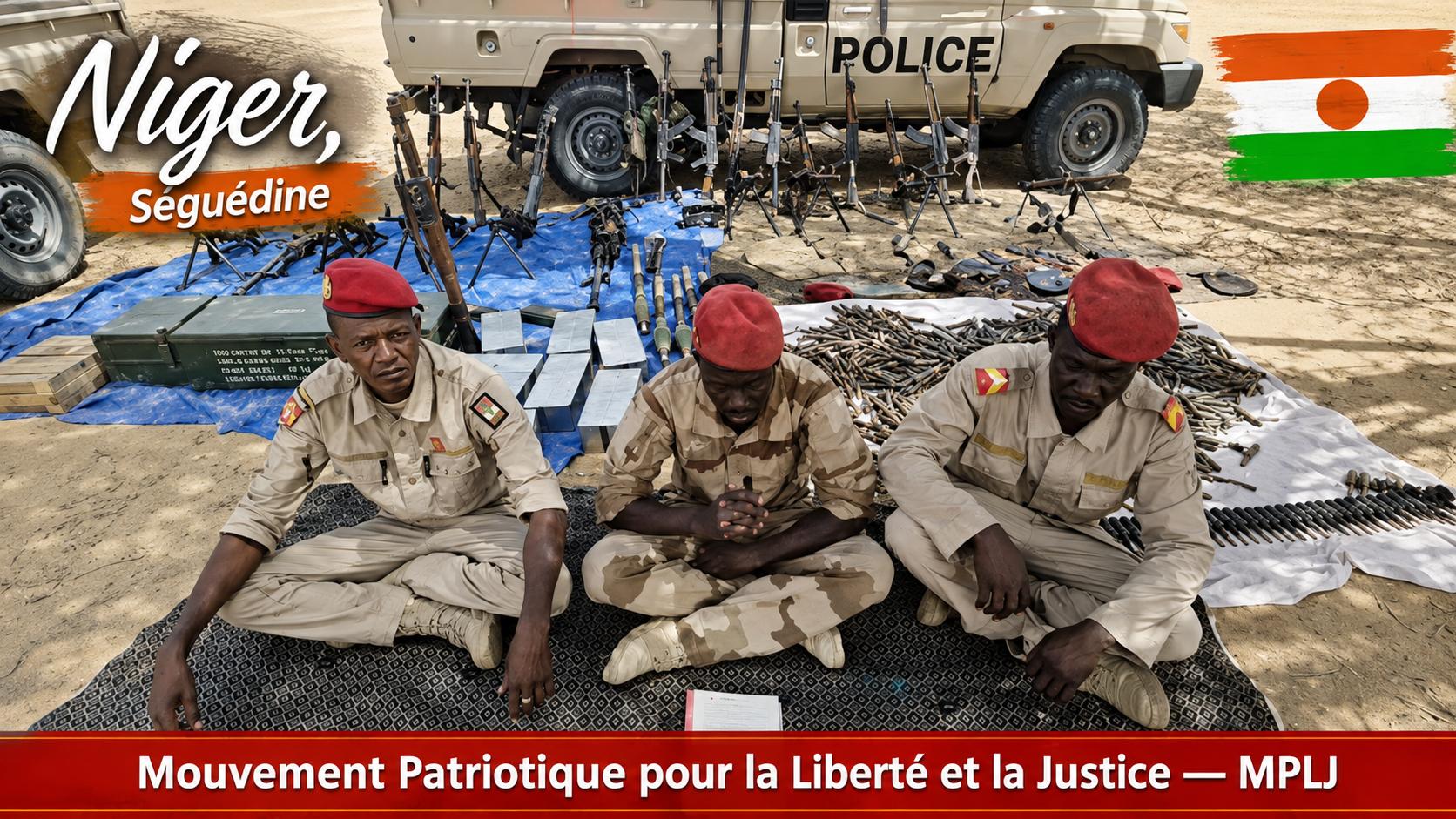 Niger: mPLJ rebels showcase captured soldiers after séguédine attack