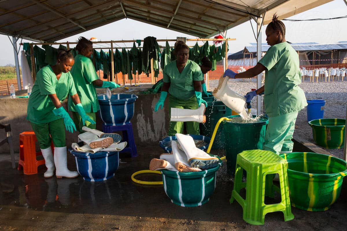 Ebola outbreak spreads rapidly in dr Congo and Uganda