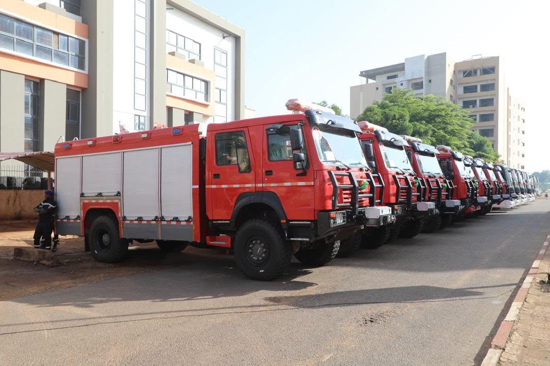 Mali security forces receive logistical boost with new vehicles