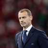 Le patron de l'UEFA, Aleksander Ceferin, lors de la finale de Ligue des champions, opposant le Paris Saint-Germain à Arsenal, à la Puskas Arena de Budapest (Hongrie), le 30 mai 2026. (Grzegorz Wajda / SIPA)