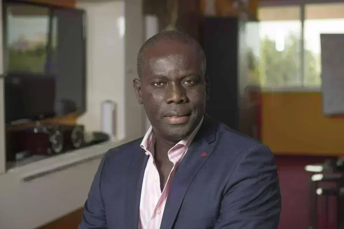 Pastef leader urges unity against rival party Kiiraay Senegal. Dakar. 10/2016. Malik Gakou,President du Grand Parti chez lui.
