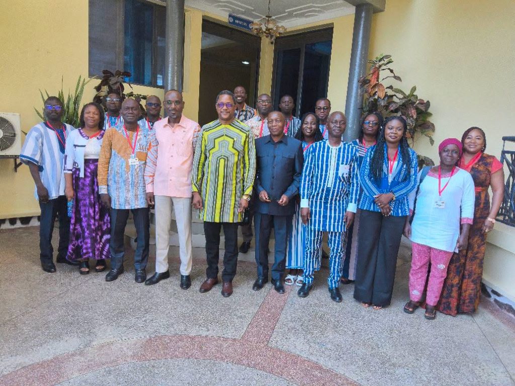 Burkina Faso and Burundi officials during cooperation talks