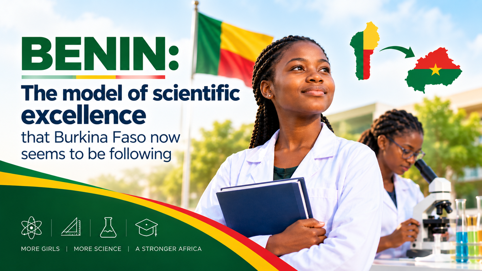 Benin and Burkina Faso align on scientific excellence for girls