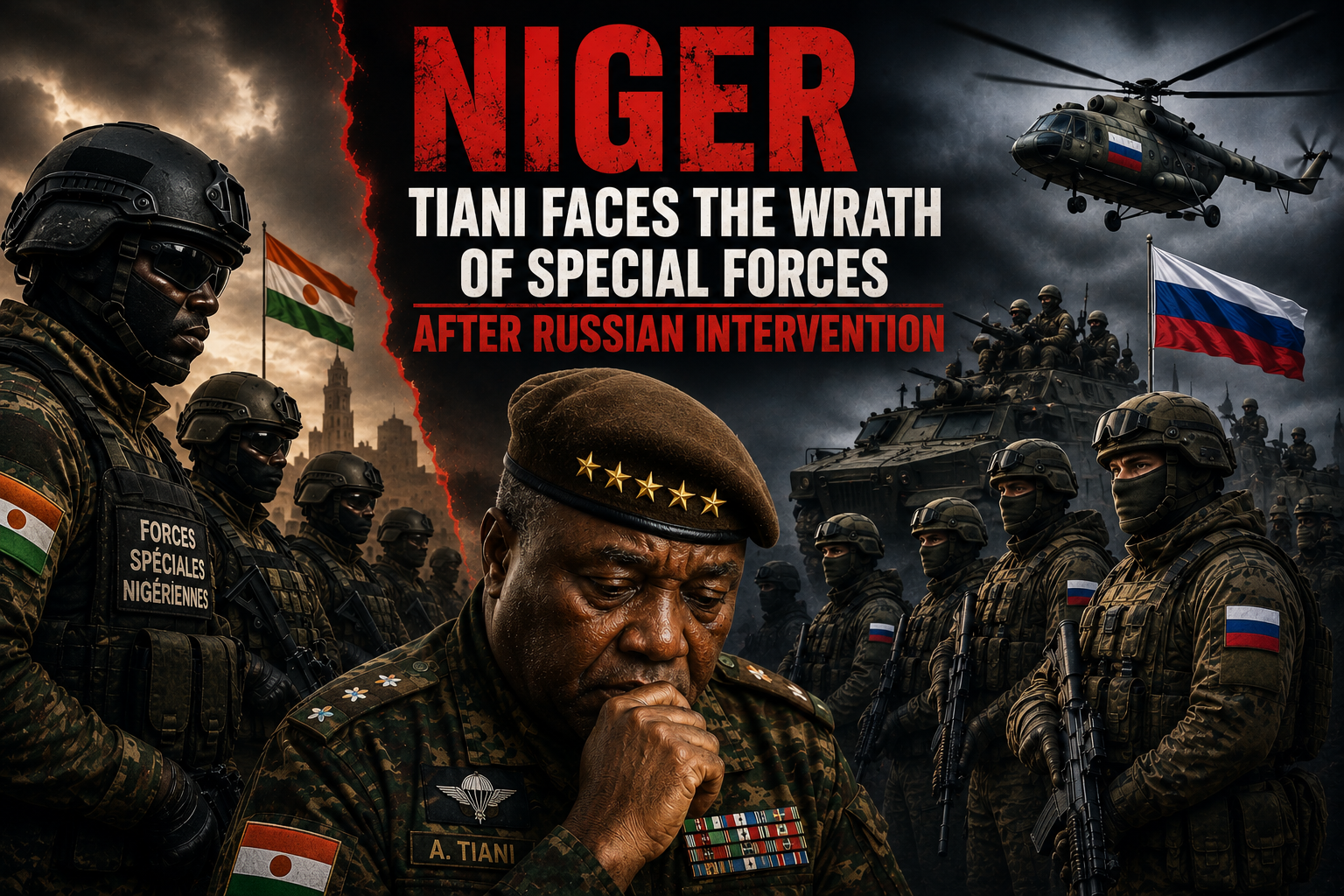 Niger: General Tiani faces growing unease within special forces after Russian involvement