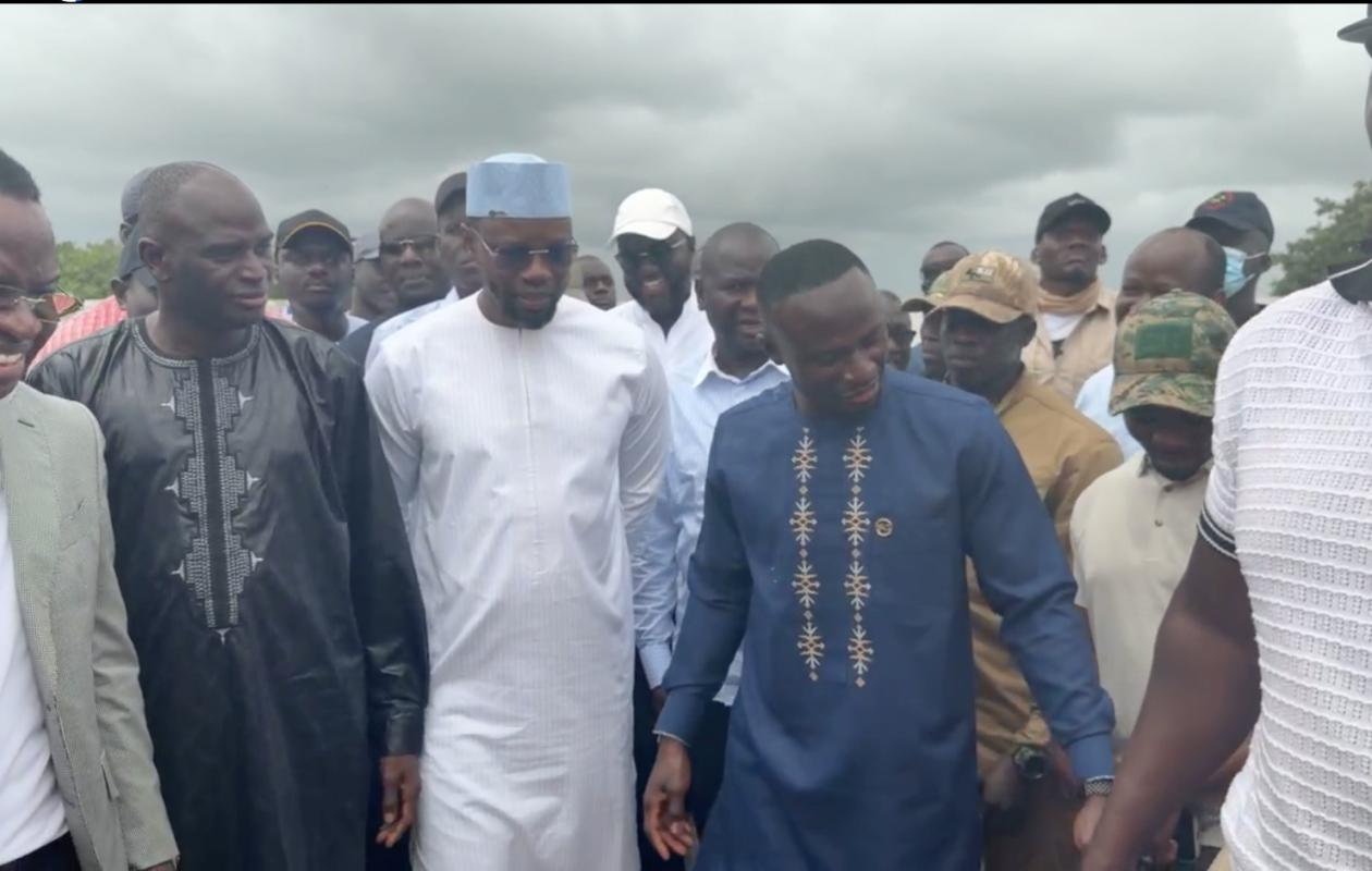 Bambali agro project launched: Ousmane Sonko stands with Sadio Mané
