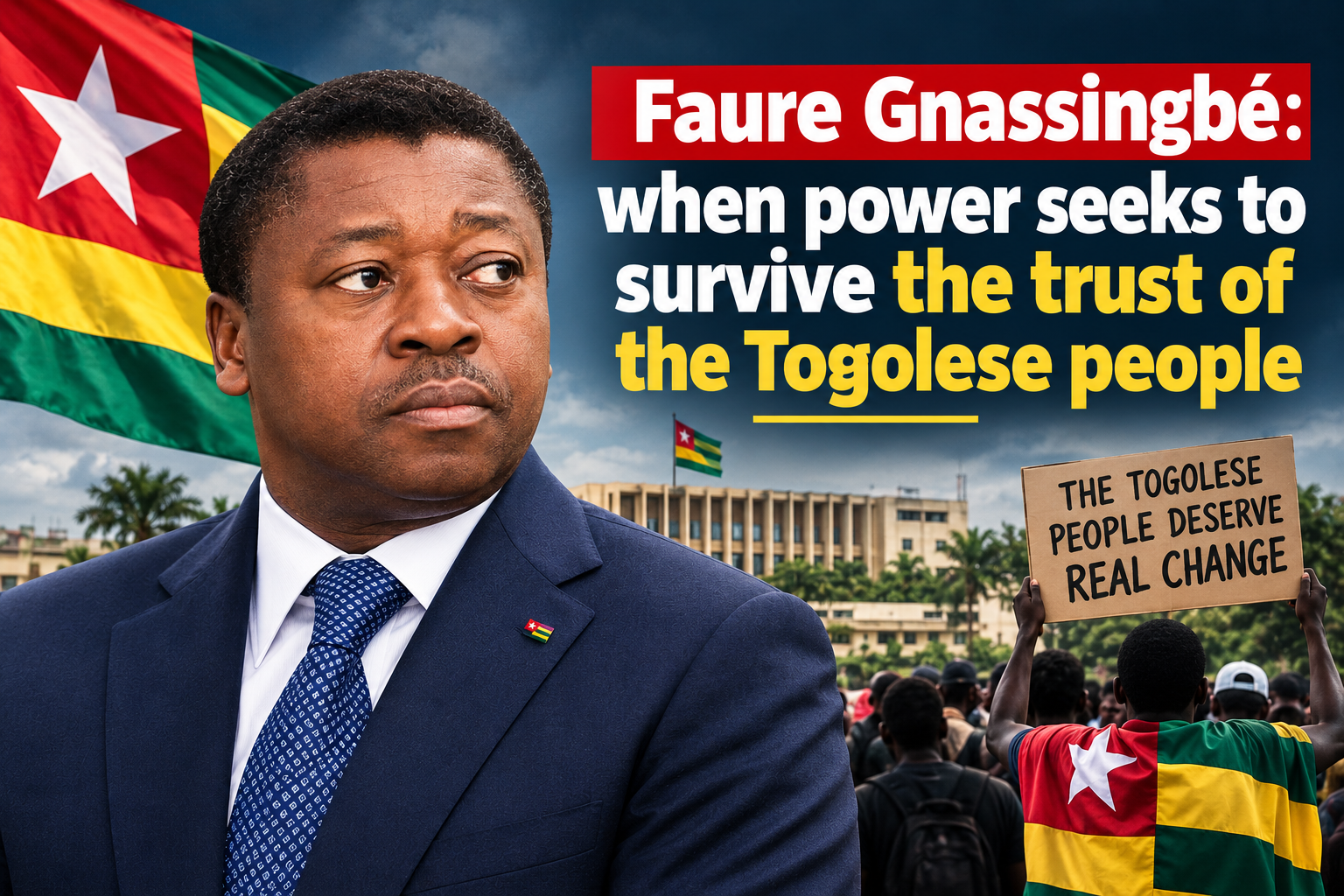 Togo : Faure Gnassingbé et l’illusion d’un pouvoir sans alternance