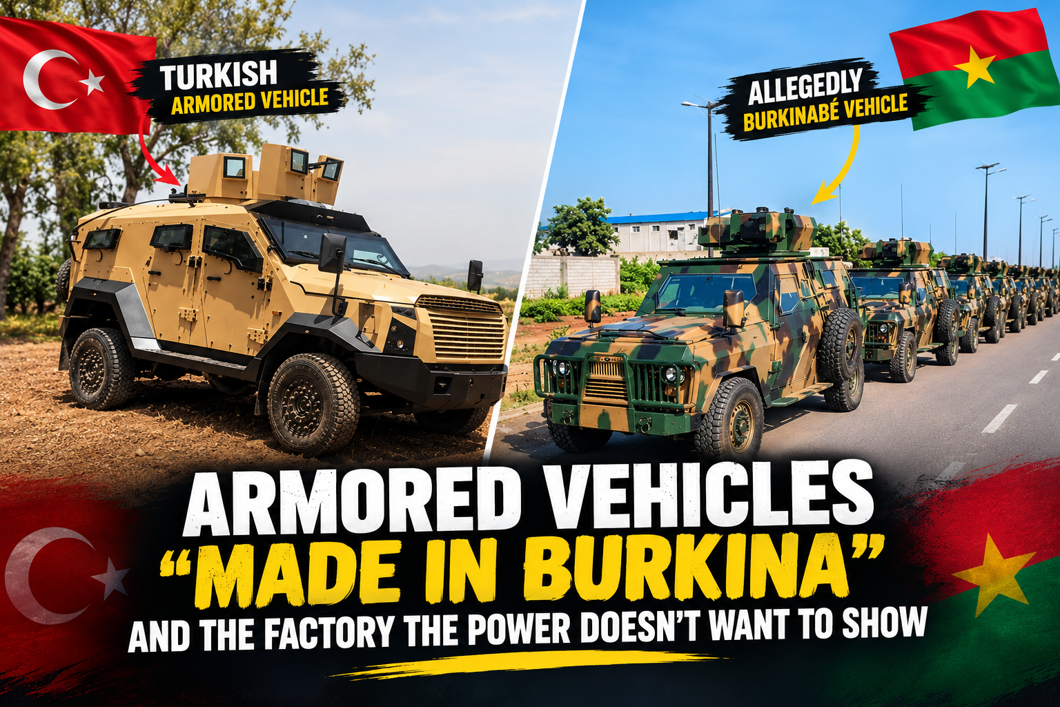 Nanga armoured vehicles: Burkina Faso’s opaque defence project under scrutiny