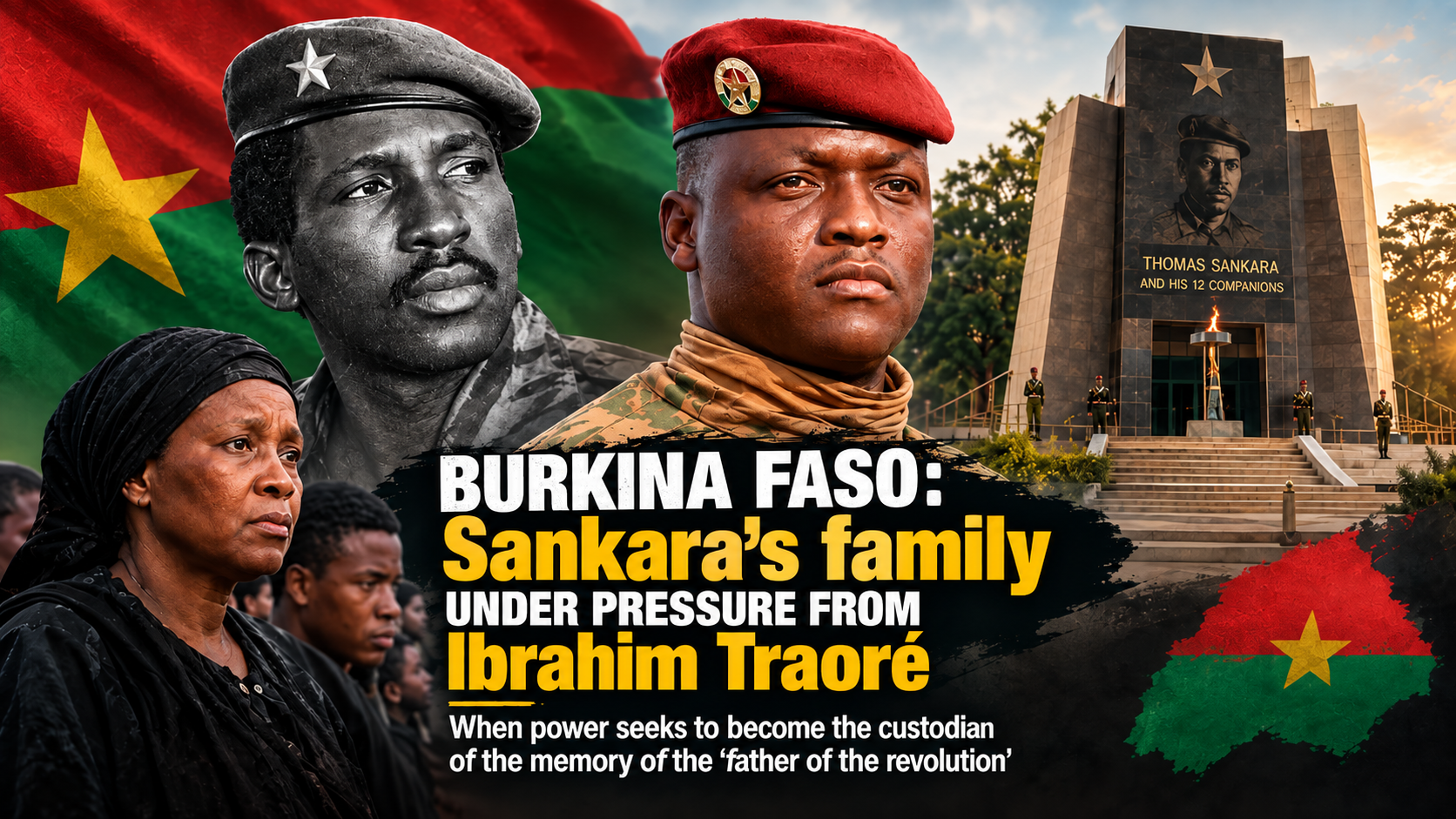 Burkina Faso: the Sankara family and the weight of Ibrahim Traoré’s memorial politics