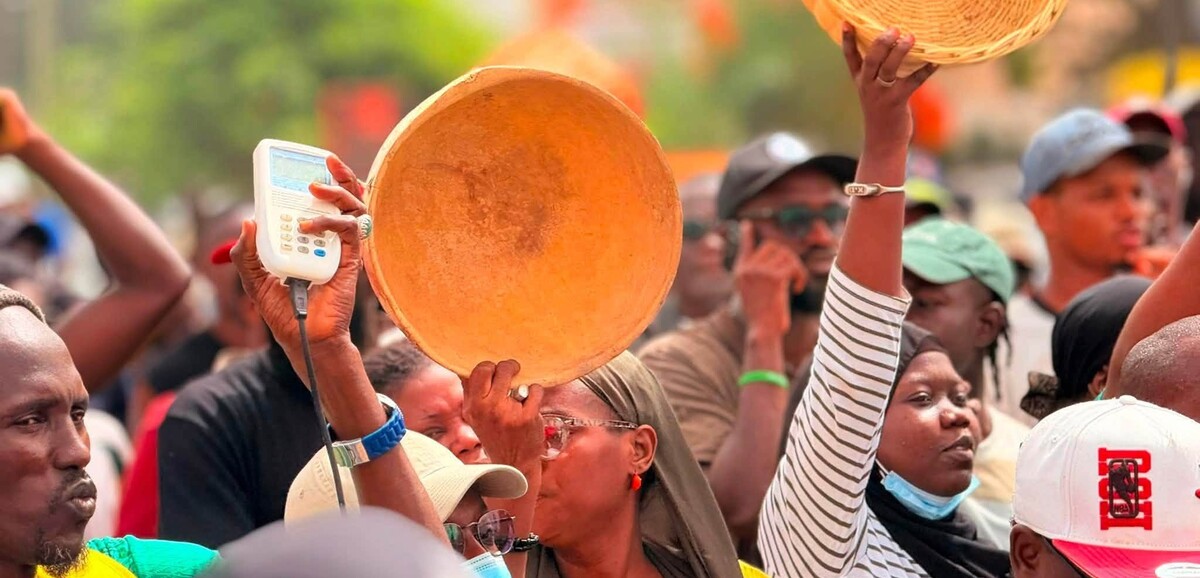 Dakar: empty baskets march fuels growing anger over high living costs