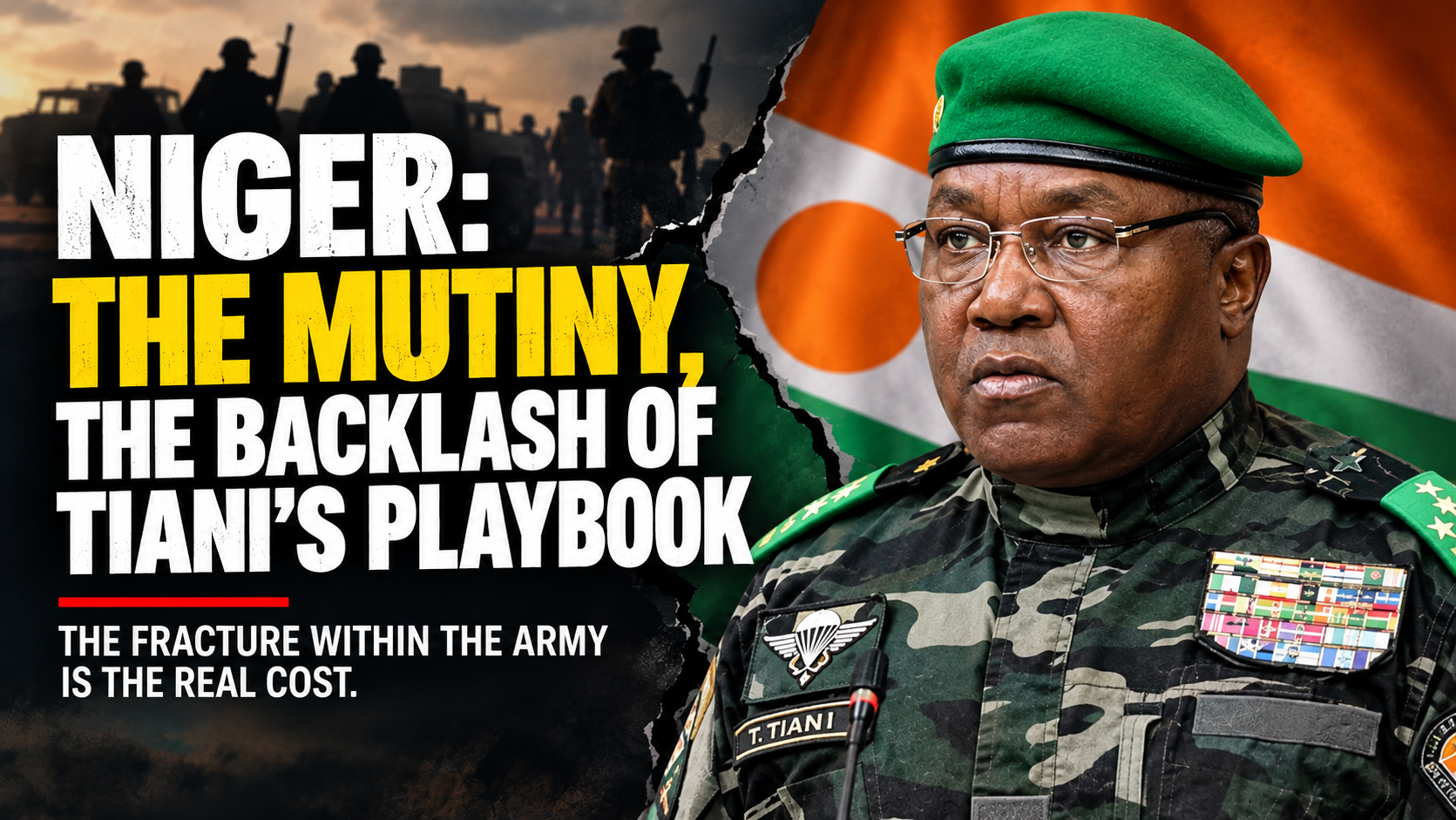 In Niger, the August military mutiny reveals the deep fractures within Tiani’s politicised army