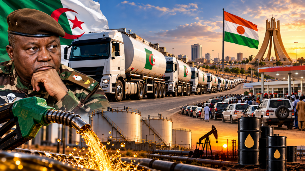 Niger’s fuel reroute: why 3.75 million liters of Algerian petrol ended up in Niamey instead of Agadez