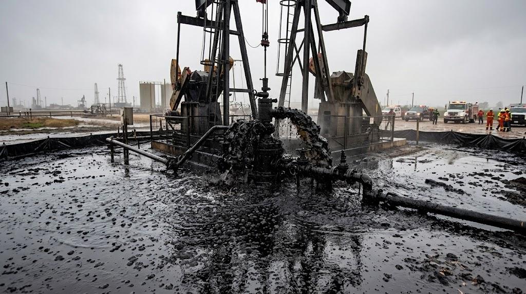 Can Niamey control the Goumeri W-8 oil blowout with local resources alone?
